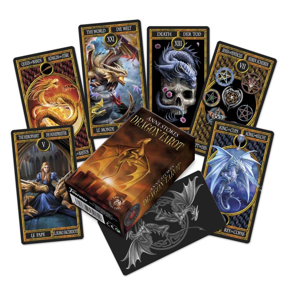 Nemesis Now - Anne Stokes Dragon Tarot Cards Cartes de tarot - Multicolore